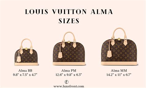 alma mini lv|louis vuitton alma sizes.